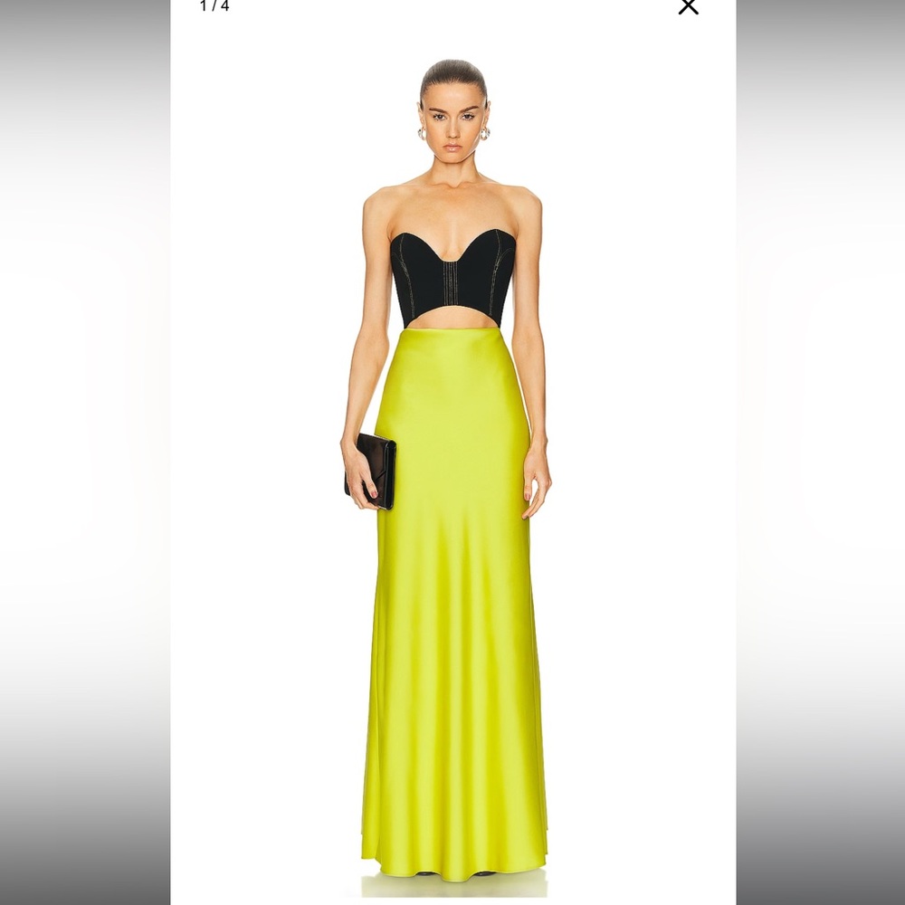 ILA strapless gown from FWRD